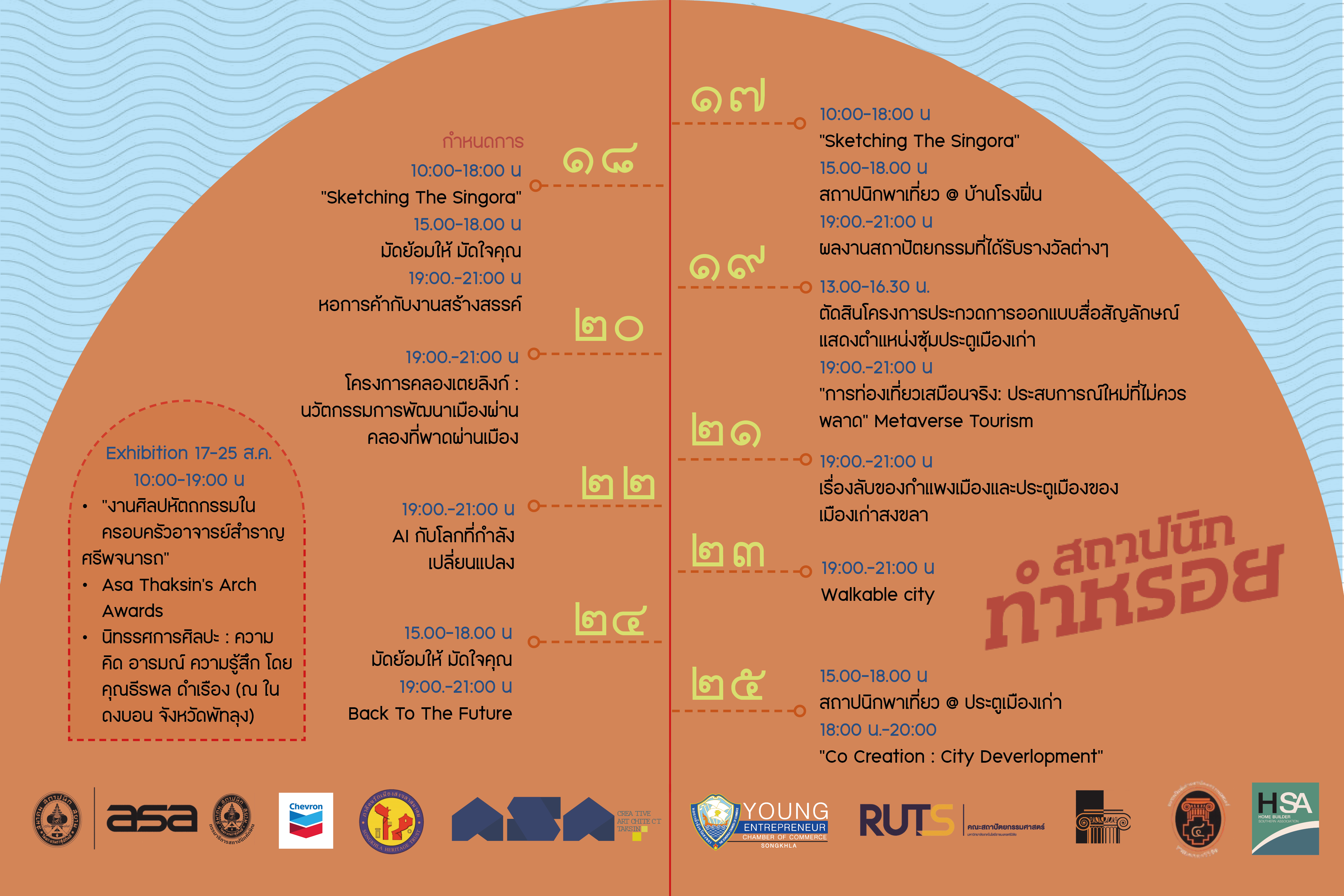 Showtimes : Open House @Asa Cloud Songkhla Old Town “สถาปนิกทำหรอย”